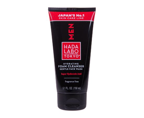 Hada Labo Tokyo, Men, Hyaluronic Acid, Eliminates Impurities, Cleansing Foam, 150 ml Sejas kopšana