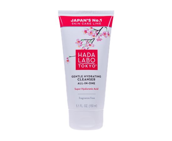 Hada Labo Tokyo, Hada Labo, Hyaluronic Acid, Eliminates Impurities, Cleansing Lotion, Face, 150 ml Косметика для тела