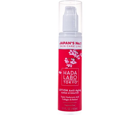 Hada Labo Tokyo, Hada Labo, Hyaluronic Acid & Collagen, Anti-Aging, Lotion, Face, 150 ml Ķermeņa kosmētika