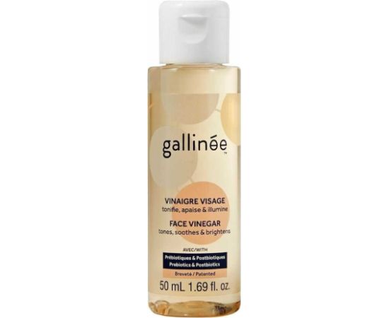 Gallinee, Microbiome Skincare, Apple Cider Vinegar, Tones/Soothes & Brightens, Tonic Lotion, For Face, 50 ml Sejas kopšana