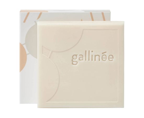 Gallinee, Microbiome Skincare, Prebiotics, Soothing, Soap Bar, For Face & Body, 100 g Šķidrās ziepes / ziepes
