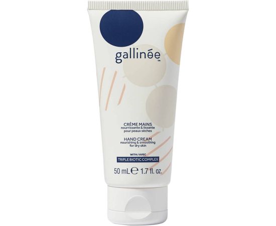 Gallinee, Body Care, Triple Biotic Complex, Nourishing, Hand Cream, 50 ml Ķermeņa kosmētika