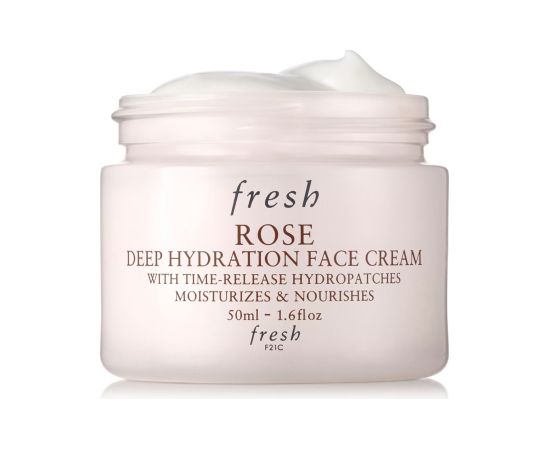 Fresh, Rose, Deep Hydration, Cream, For Face, 50 ml Ķermeņa kosmētika