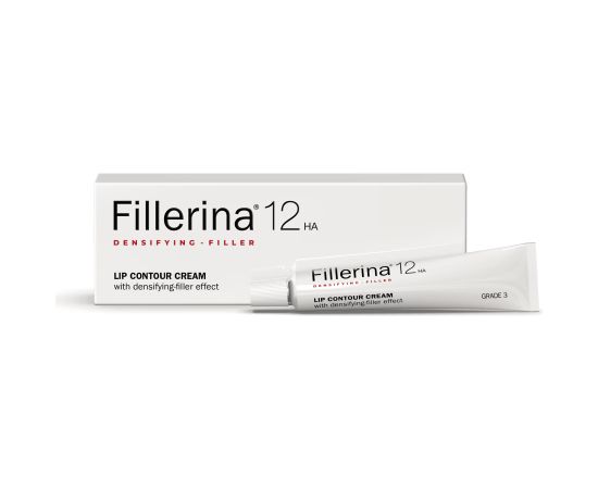 Labo, Fillerina 12HA Densifying Filler Grade 3, Hydrate & Firm, Cream, For Lips Contour, 15 ml Ķermeņa kosmētika