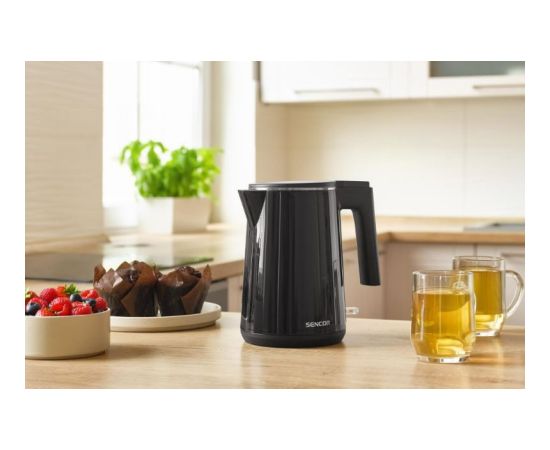 Double wall kettle Sencor, black Чайники (электрические)
