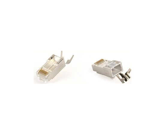 Konektors Gembird CAT7 8P8C RJ45 gold plated 15u FTP SFTP 50pcs Tīkla vadi
