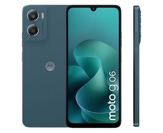 Motorola moto g06 17.5 cm (6.88") Dual SIM Android 15 4G USB Type-C 4 GB 64 GB 5200 mAh Blue Мобильные телефоны