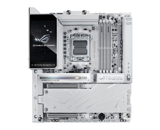 ASUS ROG CROSSHAIR X870E GLACIAL AMD X870E Socket AM5 Extended ATX Mātes plates