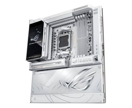 ASUS ROG CROSSHAIR X870E GLACIAL AMD X870E Socket AM5 Extended ATX Mātes plates