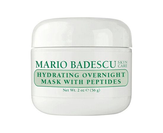 Mario Badescu Hydrating Overnight Mask With Peptides - Noční hydratační a vyživující maska proti stárnutí 56.0g Ķermeņa kosmētika