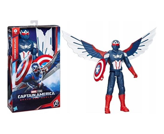 Hasbro AVENGERS Captain America Deluxe Movie Titan Figure 30 cm Figūriņas un varoņi