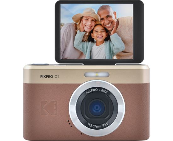 Kodak PixPro C1, brown Aудио-видео