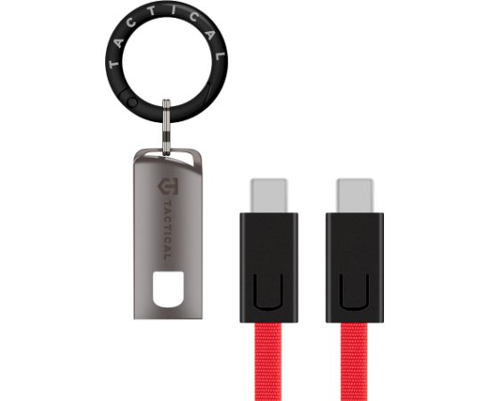 Tactical OODA Loop USB-C/USB-C Kabelis / sarkans Data USB kabeļi