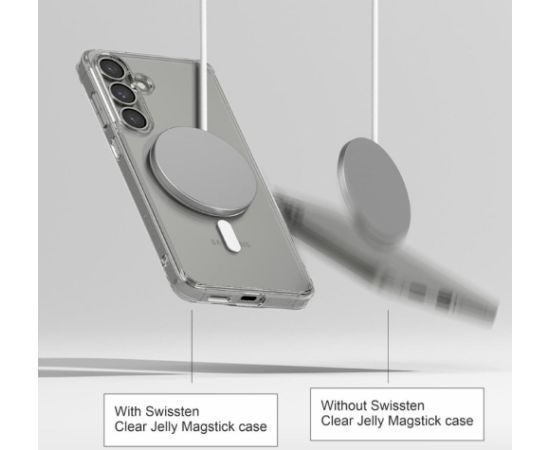 Swissten Clear Jelly MagStick Case Чехол для Samsung Galaxy S26 5G Чехлы - альтернативные