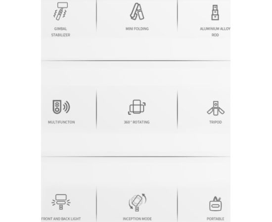 Devia Selfie Gimbal Cтабилизатор Подставка для штатива Телефонные стабилизаторы