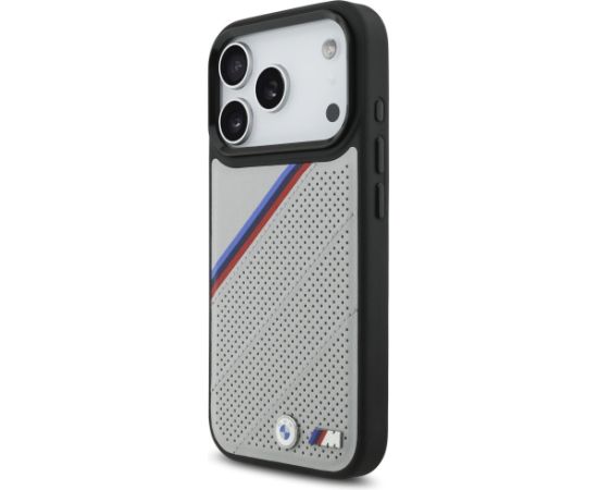 BMW M Tricolor Metal Logo MagSafe Case Aizsargapvalks priekš Apple iPhone 17 Pro Neoriģinālie Maciņi