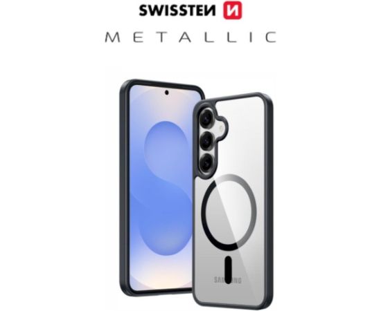 Swissten Clear Jelly MagStick Metallic Case Чехол для Samsung Galaxy S26 5G Чехлы - альтернативные
