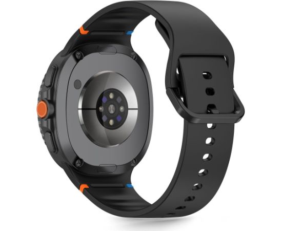 TECH-PROTECT SILICONE SAMSUNG GALAXY WATCH 8 | CLASSIC (40 | 44 | 46 MM) BLACK Smart-Watch aksesuāri