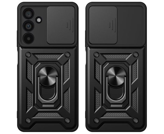 Tech-Protect Camshield Pro telefona maciņš priekš Samsung A566 Galaxy A56 5G | melns Neoriģinālie Maciņi