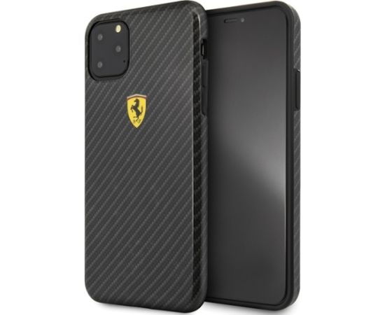 Ferrari Hardcase FESPCHCN65CBBK Силиконовый чехол для Apple iPhone 11 Pro Max Черный Чехлы - альтернативные