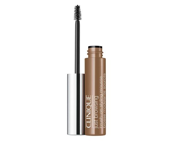 Clinique, Just Browsing Brush, Waterproof, Fix, Eyebrow Gel, 02, Light Brown, 10 ml *Tester Dekoratīvā kosmētika
