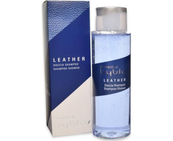 Byblos, Leather, Shower Gel & Shampoo 2-In-1, 400 ml Гели для душа для тела
