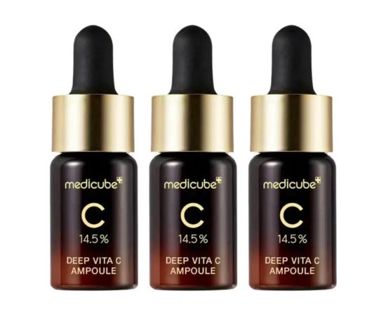 Set, Medicube, Deep Vita C, Brightening, Tonic Lotion, For Face & Neck, 3 pcs, 30 g Sejas kopšana