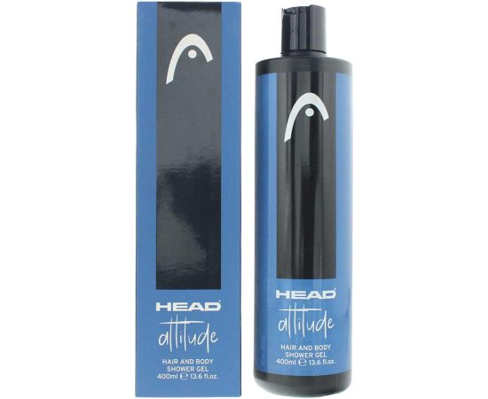 Head, Attitude, Shower Gel & Shampoo 2-In-1, 400 ml Гели для душа для тела