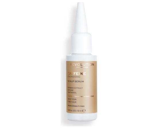 Revolution Haircare, Caffeine, Natural Ingredients, Hair Serum, For Growth Stimulation, 50 ml Matu kopšana