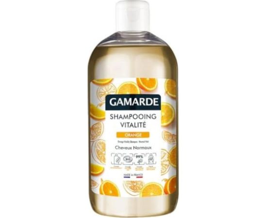 Gamarde, Bio, Orange, Hair Shampoo, Revitalizing, 500 ml Šampūni
