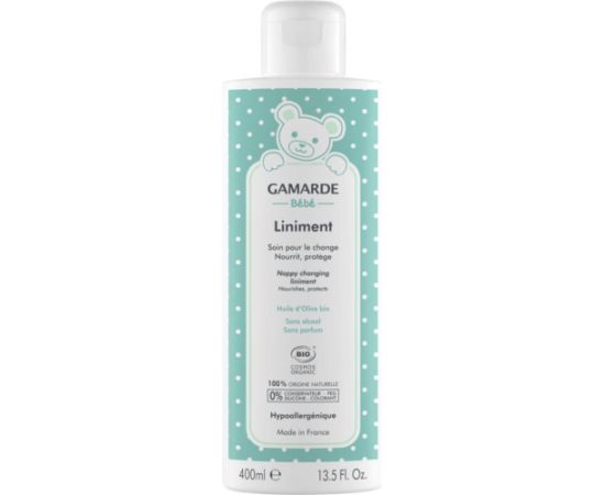 Gamarde, Baby Liniment, Bio, Nourishes & Protects, Daily Diaper Changes, Lotion, 400 ml Косметика для тела