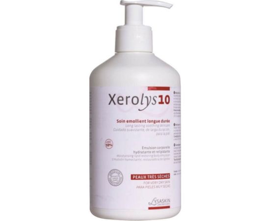 Lab Lysaskin, Xerolys 10, Urodium, Emollient, Daily, Emulsion, For Face, 200 ml Sejas kopšana