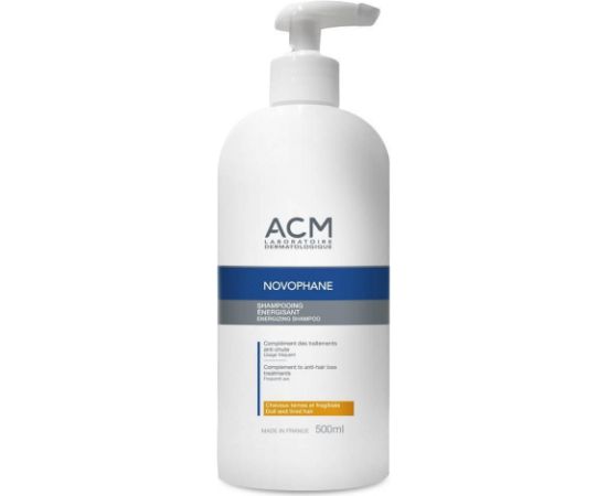 Laboratoire ACM, Novophane, Hair Treatment Shampoo, Energizing, Fine, 500 ml Šampūni