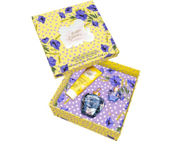 Coffret Set Lolita Lempicka: Le Parfum , Eau De Parfum, For Women, 100 ml + Le Parfum , Moisturizing, Body Milk, 75 ml + Le Parfum , Eau De Parfum, For Women, 5 ml Парфюмерные наборы