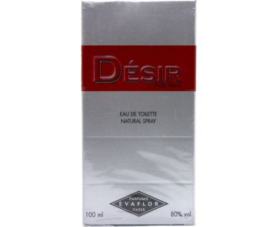 Evaflor, Desir, Eau De Toilette, For Men, 50 ml Smaržas - NESAKĀRTOTS