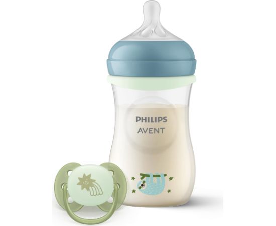 Philips Avent Night Natural Response mazuļa dāvanu komplekts - SCD838/17 Barošanas pudelītes