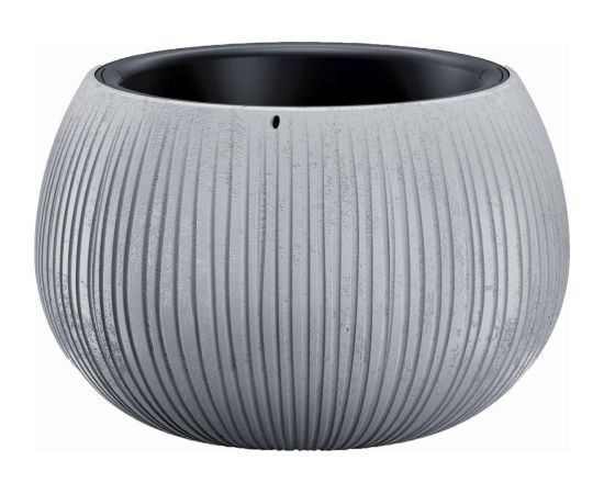 Prosperplast Puķu pods Beton Bowl 19x29cm, g.pelēks Interjera un Dizaina priekšmeti