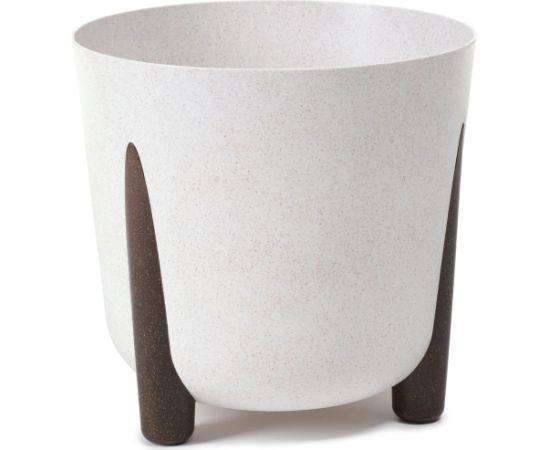 Lamela Puķu pods Frida Eco 340mm, 19.4L balts Interjera un Dizaina priekšmeti