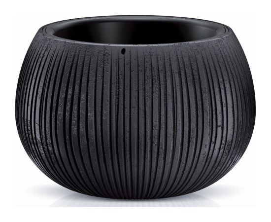 Prosperplast Puķu pods Beton Bowl 19x29cm, pelēks Interjera un Dizaina priekšmeti