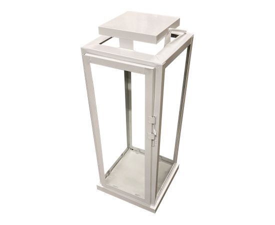 Besk Laterna metāla Eva 15x15x37cm Āra apgaismojums