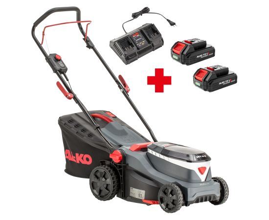 AL-KO 34.6 LI COMFORT Elektriskais Zāles Pļāvējs Komplektā iekļauts akumulators un lādētājs Газонокосилки