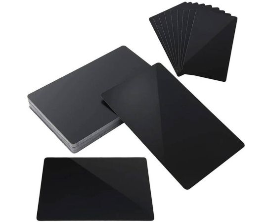 LaserPecker Aluminum business card set (100 pcs) Jaunumi - Birojam