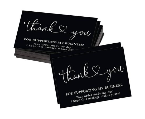 LaserPecker Aluminum business card set (100 pcs) Jaunumi - Birojam