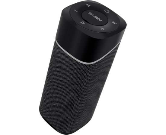 2.0 portable speaker SVEN PS-155, black, power output 2x5 W (RMS), TWS, Bluetooth, FM, USB, lithium battery Bezvadu skaļruņi