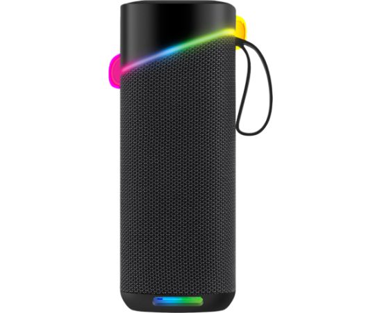 2.0 portable speaker SVEN PS-155, black, power output 2x5 W (RMS), TWS, Bluetooth, FM, USB, lithium battery Bezvadu skaļruņi