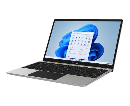 Thomson laptop Neo N14, 14.1-inch, Intel Celeron N4020, 1920x1080 FHD IPS, 8Gb RAM DDR4, 256Gb SSD, WiFi AC, BT, 1MP Webcam, 8000mAh 7.6V 14h, TypeC data, Windows 11, keyboard EN, Silver Portatīvie datori
