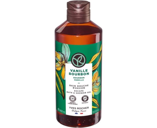 Yves Rocher, Vanille Bourbon, Cleansing, Shower Gel, All Skin Types, 400 ml Dušas želejas ķermenim