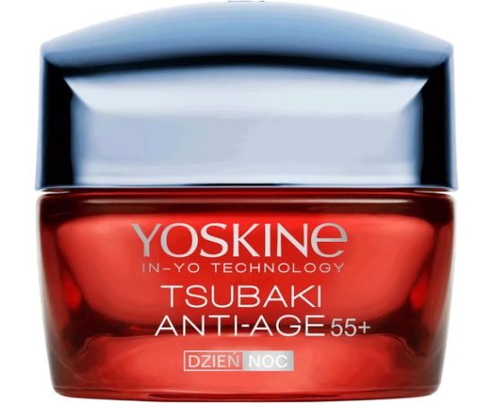 Yoskine, Tsubaki 55+, Anti-Aging, Day & Night, Cream, Face, 50 ml Ķermeņa kosmētika