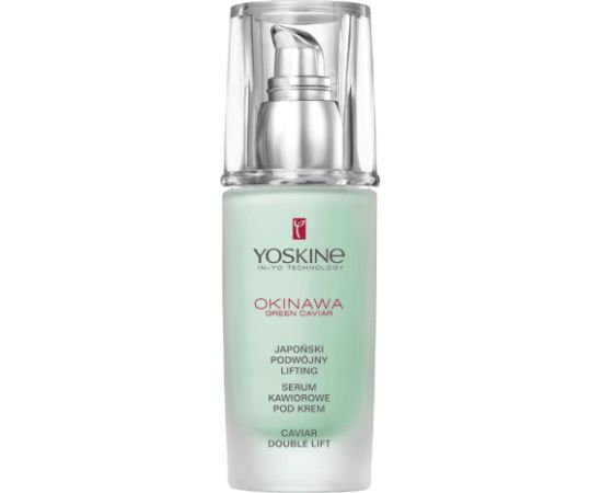 Yoskine, Okinawa, Green Caviar, Uplifting, Serum, For Face & Eyes, 30 ml Sejas kopšana