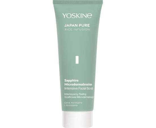Yoskine, Japan Pure, Sapphire Microdermabrasion, Exfoliating, Cleansing Scrub, Face, 75 ml Ķermeņa kosmētika